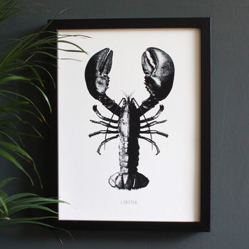 Encyclopaedic Inspired Fine Art Print, Rock Lobster, 10 of 11