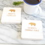Personalised Daddy Bear And Baby Bear Coasters, thumbnail 4 of 4
