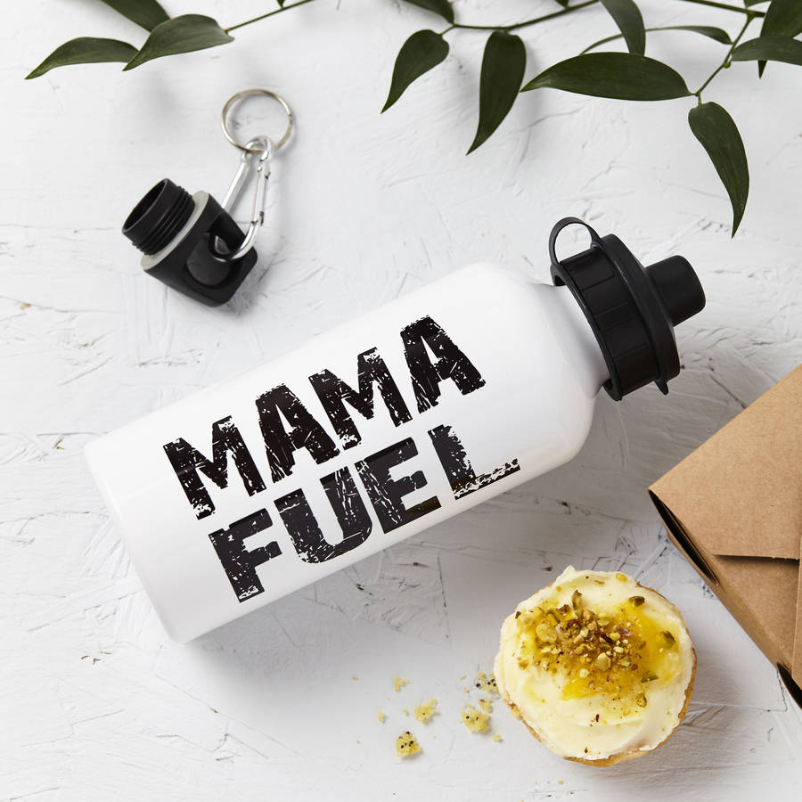 mama fuel water drinks bottle by tillyanna