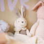 Bunny Holding Blanket Comforter For Newborn And Toddler, thumbnail 5 of 9