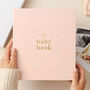 My Baby Book Baby Memory Book Pink Cloth, thumbnail 1 of 12