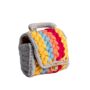 Multicoloured Crochet Knit Hand Bag, thumbnail 1 of 5