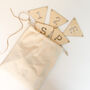 Christmas Countdown Wooden Advent Bunting, thumbnail 2 of 3
