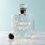 Personalised Platinum Necked Decanter, thumbnail 5 of 12