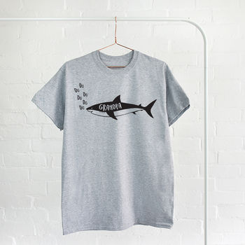 Adult And Children's Shark T Shirt Set, 8 of 12