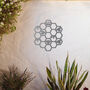 Beehive And Bees Metal Wall Art For Garden Decor And Gift, thumbnail 7 of 10