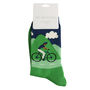 Mountain Bike Men's Bamboo Socks, thumbnail 5 of 7