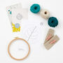 British Wool Beginner Punch Needle Kit, thumbnail 3 of 4