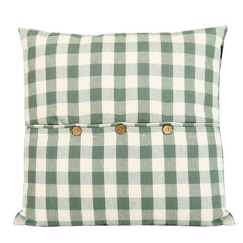 Gingham Extra Large Cushion, 3 of 6