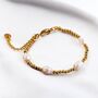 18 K Gold Plated Fresh Water Pearl Bracelet, thumbnail 1 of 4