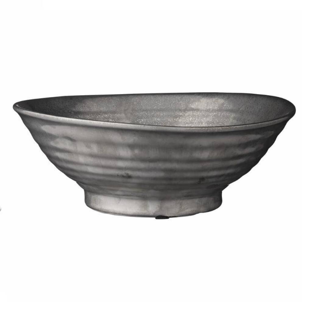 Silver Decorative Bowl By Price and Coco Interiors