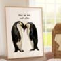 Penguins 'First We Had Each Other' Print Set Of Three, thumbnail 2 of 4