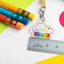 Set Of Two Rainbow Clip On Charms, thumbnail 7 of 11