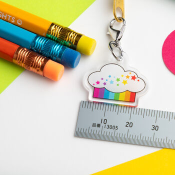 Set Of Two Rainbow Clip On Charms, 7 of 11