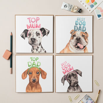 Dachshund Top Dad Card, 3 of 3