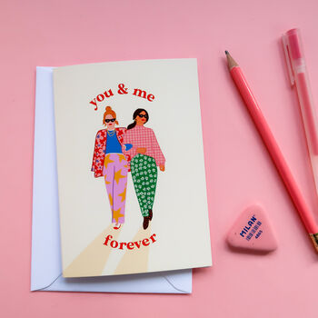 You And Me Forever Card, 2 of 2