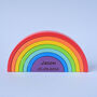 Personalised Rainbow Stacker Wooden Toy, thumbnail 1 of 3