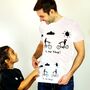 Personalised Men's T Shirt With A Child's Drawing, thumbnail 3 of 7