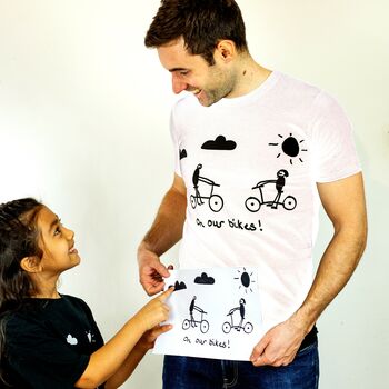 Personalised Men's T Shirt With A Child's Drawing, 3 of 7