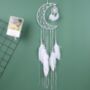 Moon Dream Catcher Gift For Girl's Room Deco For New Born Baby, thumbnail 1 of 5