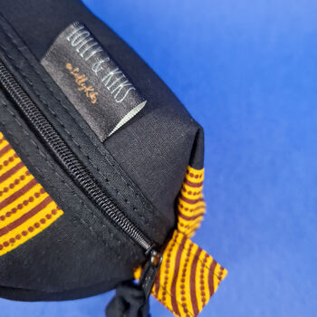 African Print Cosmetic Make Up Bag | Tunde Print, 3 of 8