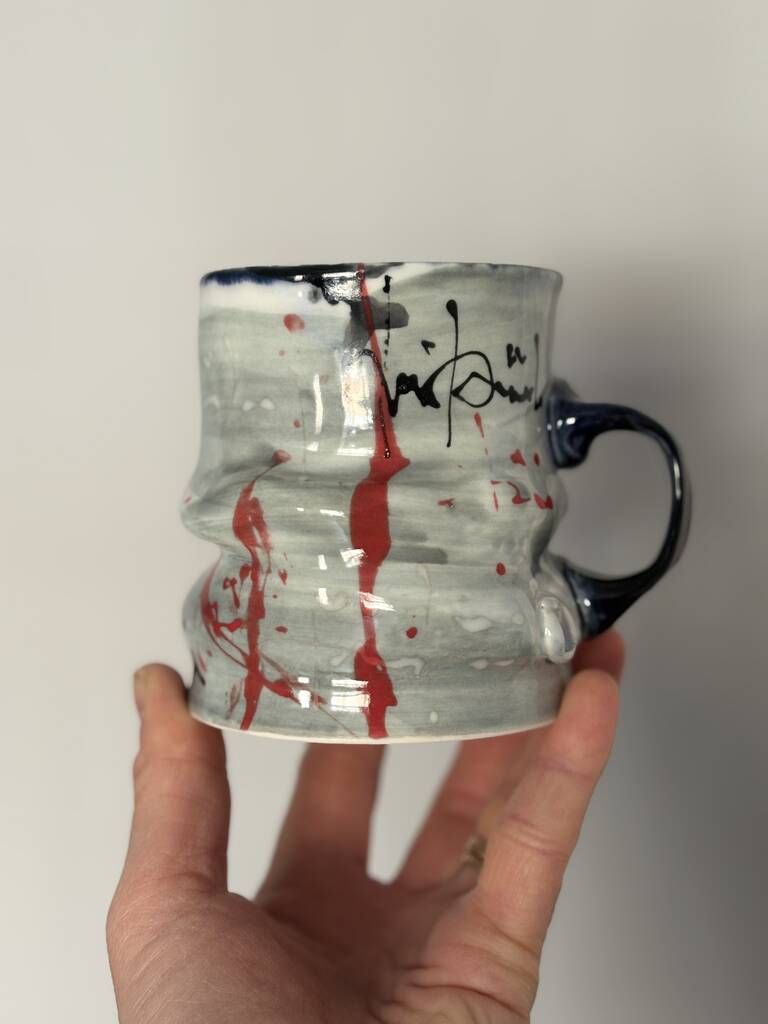Handmade Porcelain Mug, 1 of 4