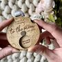 To The Moon Secret Message Hanging Reveal Wheel Gift, thumbnail 3 of 8