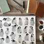 Baby Penguins Christmas Card Pack Of 12, thumbnail 8 of 8