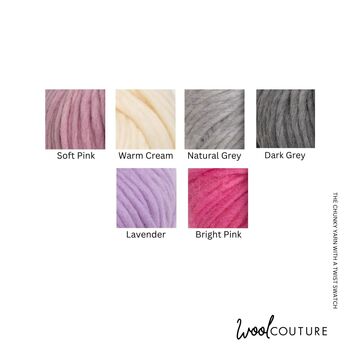 Luna Cardigan Easy Knitting Kit, 9 of 10