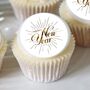 Happy New Year Design Edible Drink Toppers, thumbnail 2 of 4