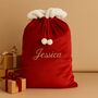 Personalised Christmas Santa Gift Sack, thumbnail 1 of 7