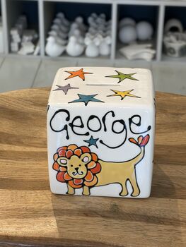 Personalised Children's Money Box, 2 of 10