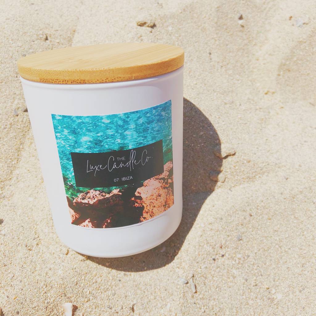 Ibiza Inspired Spring Summer Scented Candle By The Luxe Candle Co ...