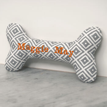 Mutts And Hounds Personalised Squeaky Bone Dog Toys, 9 of 11