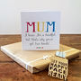 I Know I'm A Handful Mummy Card, thumbnail 9 of 11