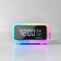 Digital Speaker Clock With Wireless Charging, thumbnail 2 of 6