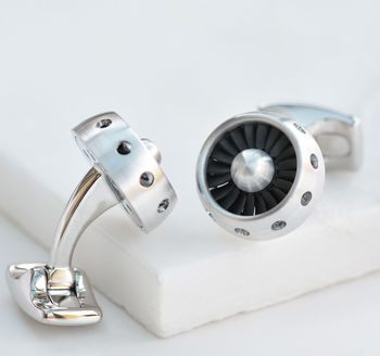 Jet Engine Cufflinks, 3 of 4