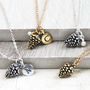 Pine Cone Necklace, thumbnail 2 of 4