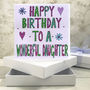 Personalised Daughter Birthday Book Card, thumbnail 1 of 6