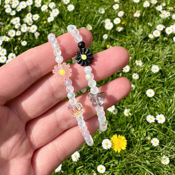 Handmade Flower Beaded Bracelet, 2 of 2