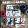 Nordic Christmas Village Wrapping Paper 3m Roll, thumbnail 1 of 5