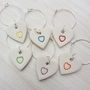 Heart Wine Charms, thumbnail 2 of 3