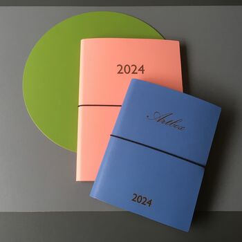 Personalised 2024 Leather Diary, 5 of 7