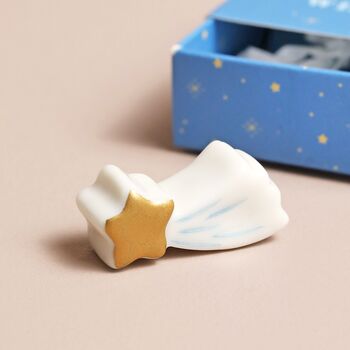 Tiny Matchbox Ceramic Star Token, 2 of 5