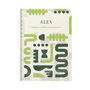 Personalised Abstract Combined Diary And Notebook, thumbnail 6 of 12