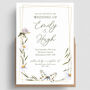 Wild Flower Wedding Invitations, thumbnail 1 of 2