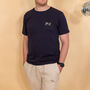 Mr Est Year Embroidered T Shirt, thumbnail 2 of 6