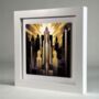 Urban Horizons Art Deco Three Framed Ceramic Art Tile, thumbnail 2 of 10