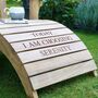 Personalised Wooden Lounger Chair, thumbnail 2 of 5