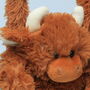 Scottish Brown Cow Hand Muff And Earmuffs Gift Hamper, thumbnail 4 of 4